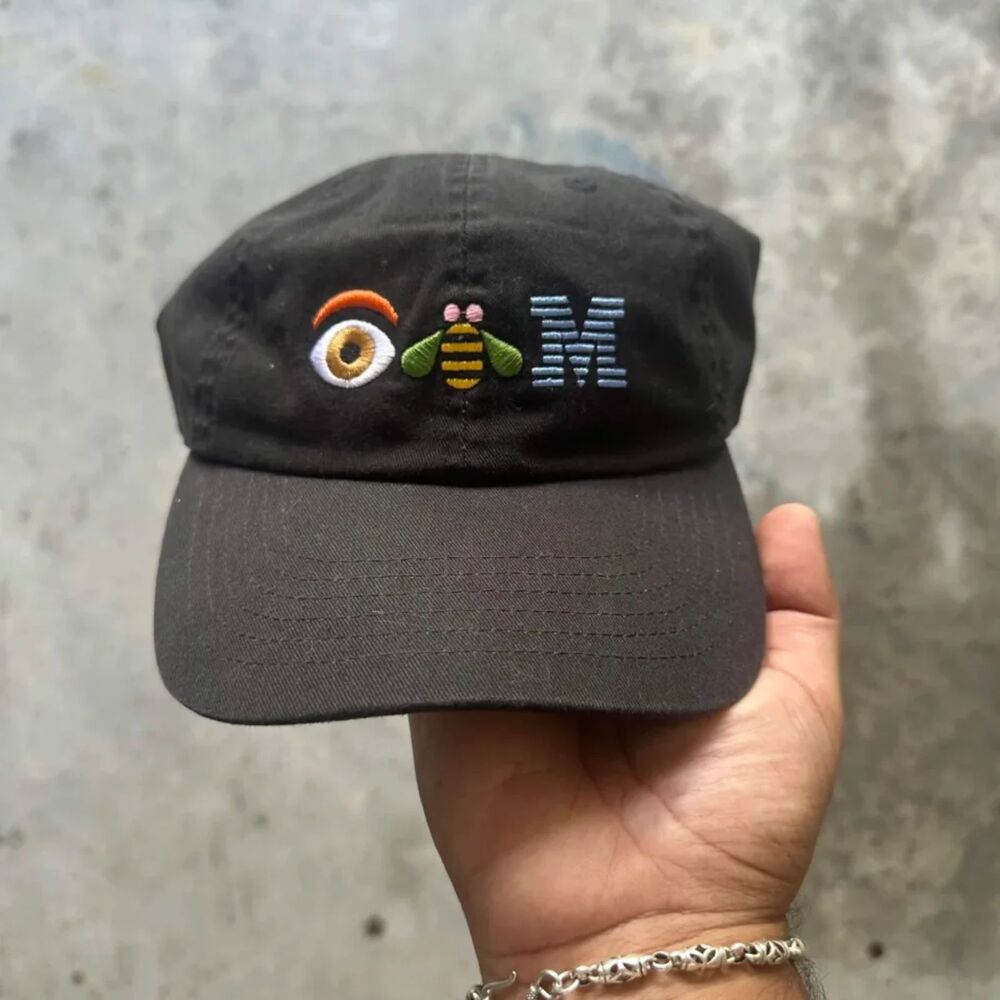 Vintage IBM Eye Bee M K Products Baseball Cap